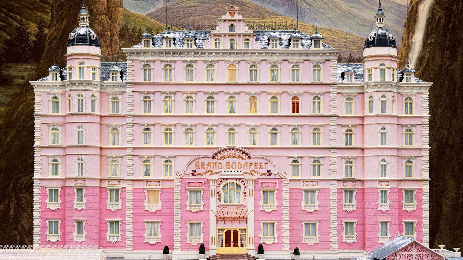 The Grand Budapest Hotel - cinematic frame from the movie