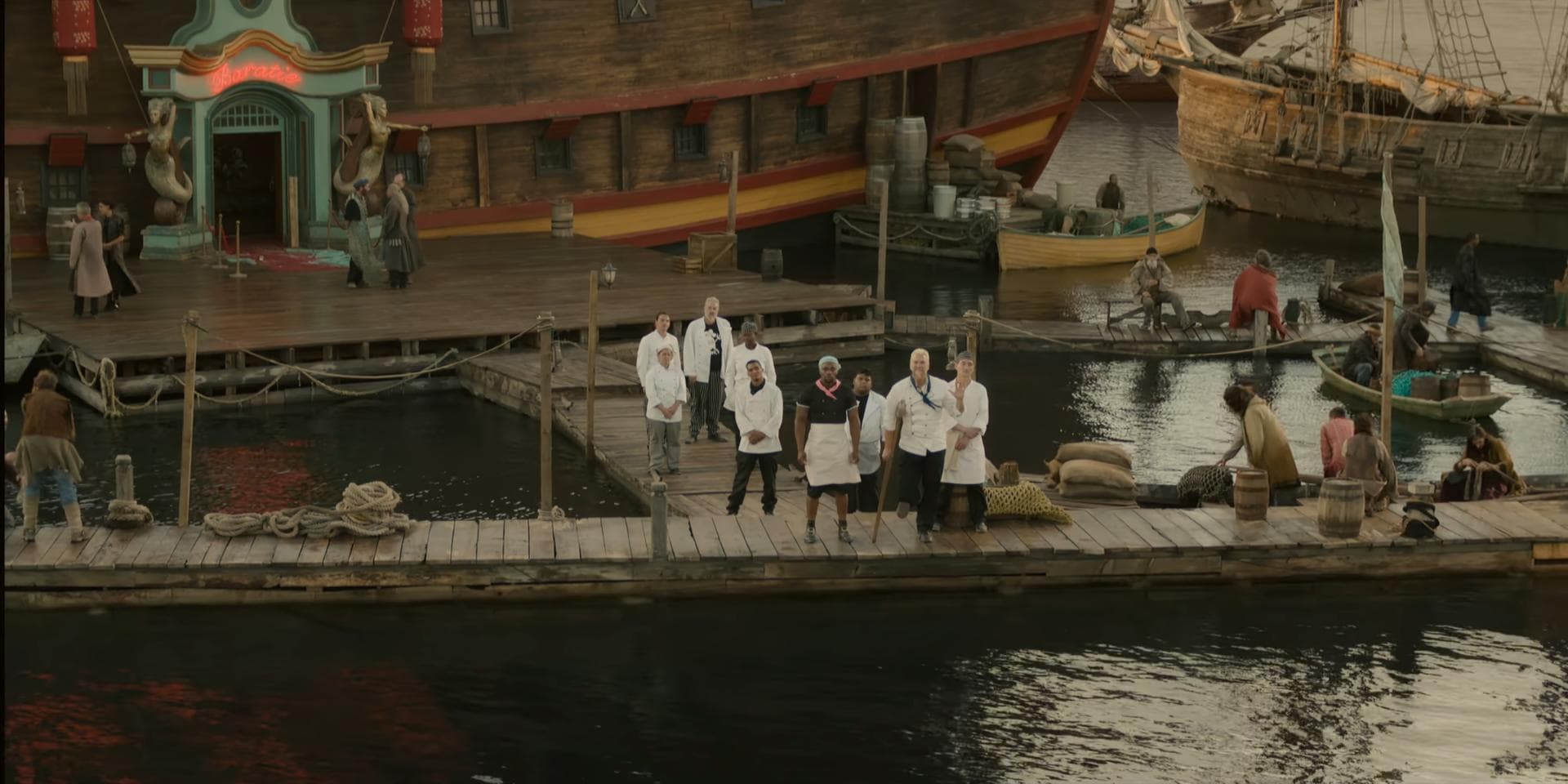 ONE PIECE (2023) - aesthetic film composition - frame 2