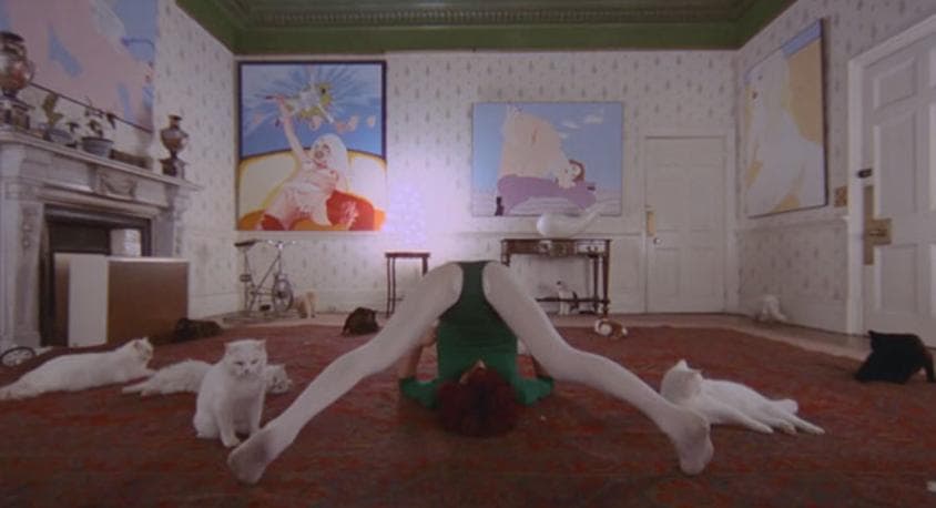 A Clockwork Orange (1971) - aesthetic film composition - frame 2