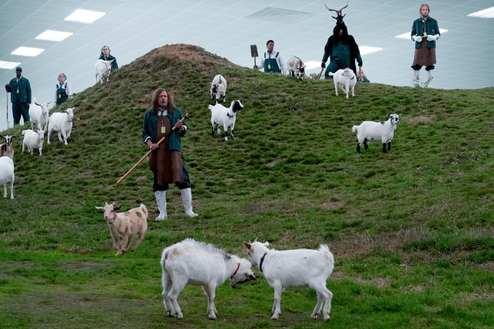 Severance (2022) - aesthetic film composition - frame 2