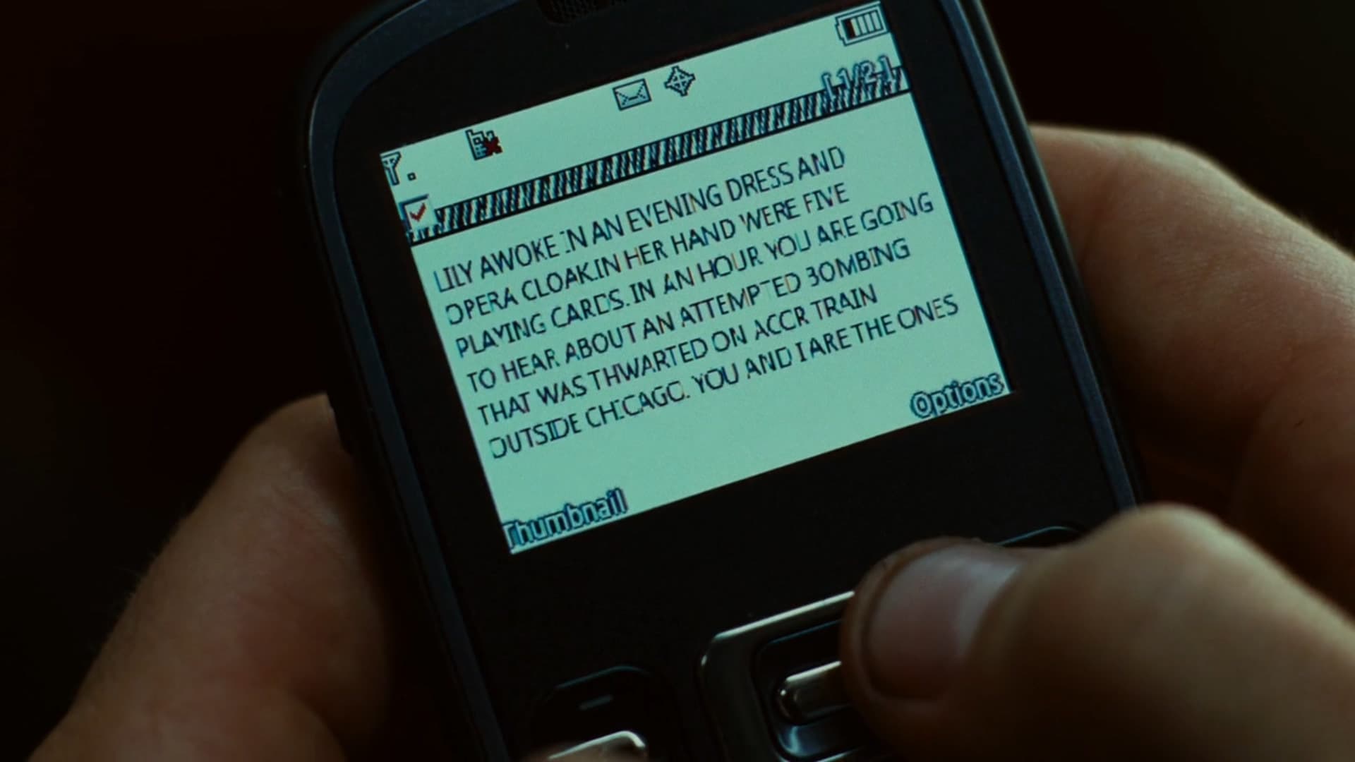 Source Code (2011) - aesthetic film composition - frame 2