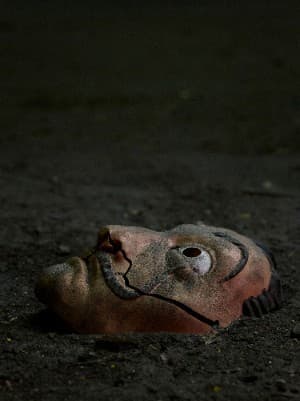 Money Heist (2017) - color palette reference - frame 3