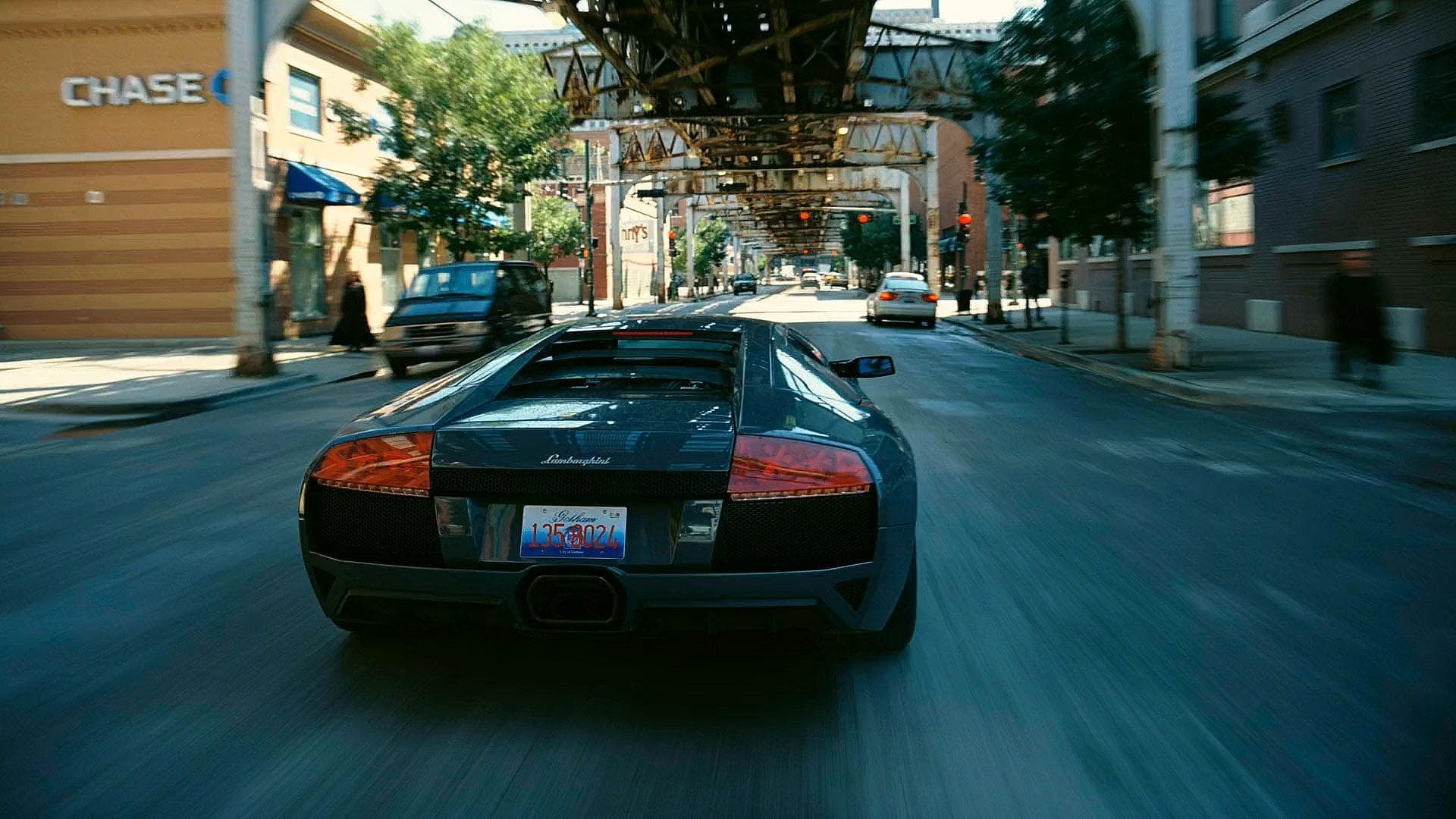 The Dark Knight (2008) - aesthetic film composition - frame 2